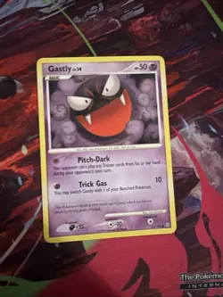 Gastly 62/100 D&P Stormfront Common Pokemon Card - Image 1