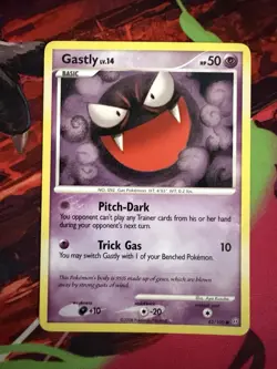 Gastly 62/100 D&P Stormfront Common Pokemon Card - Image 2