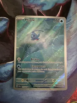 Phione 175/167 Illustration Rare Twilight Masquerade Pokemon Card - Image 1