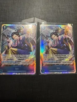 Izo- SR- ST22-002 Starter Deck - Ace/Newgate One Piece Foil Card x2 - Image 1
