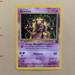 Pokemon Mewtwo TCG Black Star Promo Card 14 Wizards of the Coast - Near Mint - Image 1