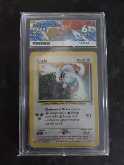 Lugia 9/111 ACE 6 EX-MINT Pokemon Cards Neo Genesis Vintage WOTC Holo Rare - Image 1