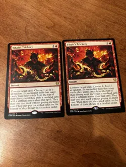 Tibalt's Trickery Kaldheim Card Set Regular Card Set of 2 MTG - Image 1