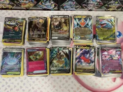 Lot Of (500) Pokemon Bulk Trading Cards-Holo, Reverse, Rare, common & Uncommon - Image 1