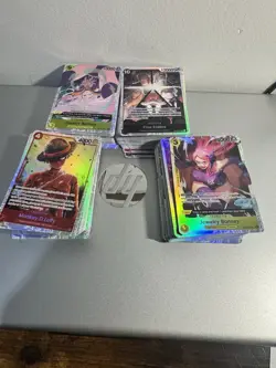 One Piece TCG 190 Card SR Lot. All Cards Are SR Foil And Are NM+ - Image 5
