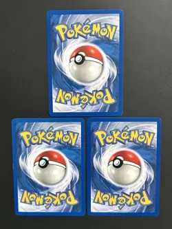 Pokemon Cards - Misty’s Magikark & Poliwag + Growlithe 1st Edition Gym Challenge - Image 2