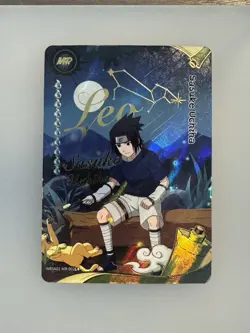 Sasuke Uchiha NRSA-MR-002L4 Naruto Kayou Card MR NM - Image 1