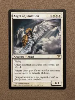 🔥🔥ANGEL OF JUBILATION --- MTG --- AVACYN RESTORED --- NM🔥🔥 - Image 2