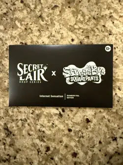Secret Lair MTG Spongebob Squarepants Internet Sensation Rainbow Foil Sealed - Image 1