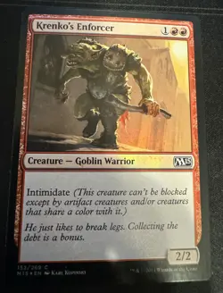 Krenko's Enforcer *FOIL* M15 Cores Set 2015 Magic the Gathering MTG - Image 1