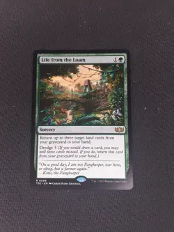 Life From The Loam TDC Great Condition NM MTG Magic The Gathering - Image 1