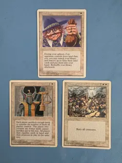 MTG 4th Edition Wrath of God and More! 1995 Vintage Magic! - Image 1