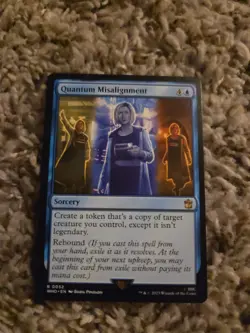 Magic The Gathering DOCTOR WHO QUANTUM MISALIGNMENT - Image 1