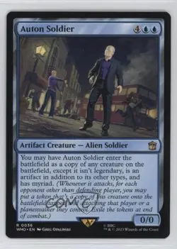 Auton Soldier Magic: Universes Beyond: Doctor Who WHO #0036 - Image 1