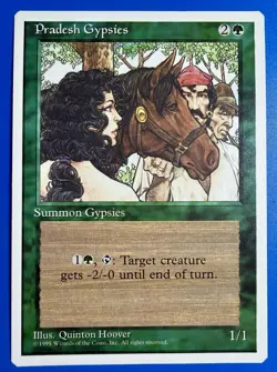 1 BANNED MTG | Pradesh G | Fourth Edition | 1995 | Magic The Gathering |NM - Image 1