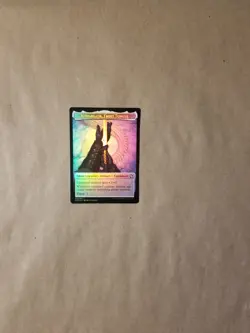 MTG Magic AFR Commander X1 FOIL Icingdeath, Frost Tongue / Treasure Token (NM/M) - Image 1