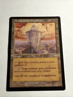 Tower of the Magistrate - Mercadian Masques 330 - Regular Rare MTG - Image 1