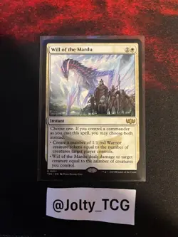 Will of the Mardu Commander: Tarkir: Dragonstorm Regular - Image 1