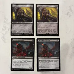 Magic the Gathering MTG Morbid Opportunist Play Set Of 4 - Image 1