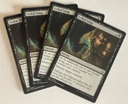 Lethal Sting (4) Hour of Devastation NM MTG Magic the Gathering - Image 1