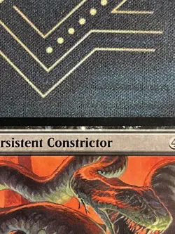 Persistent Constrictor (Extended Art) Commander: Duskmourn: House of Horror - LP - Image 3