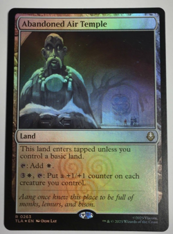 Abandoned Air Temple Foil Avatar: The Last Airbender MTG - Image 1