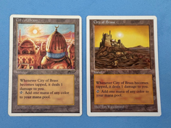 MTG City of Brass Chronicles and City of Brass 5th Edition! 1990s Vintage Magic! - Image 1