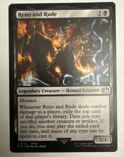 MTG x Final Fantasy Reno and Rude FFVII Uncommon Regular (0113) - Image 1
