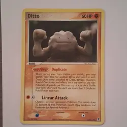 Pokemon Ditto 62/113 EX Delta Species Regular 60HP Basic Common TCG Card - Image 1