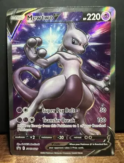 Mewtwo V Pokemon Sword & Shield Black Star Promo #SWSH229 - Image 1