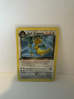 Pokemon 1st Edition Dark Dragonite 22/82 Team Rocket #2 - Image 1