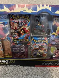 Pokemon TCG Mega Lucario ex Figure Collection Box (Destined Rivals Mega Evo) New - Image 4