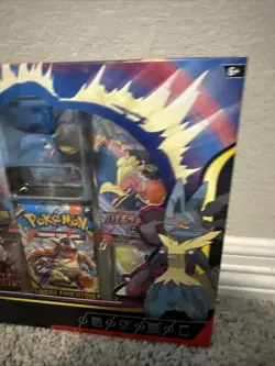 Pokemon TCG Mega Lucario ex Figure Collection Box (Destined Rivals Mega Evo) New - Image 5