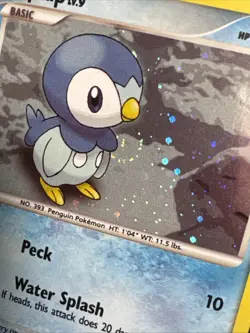 Piplup - 93/130 - Cosmos Holo- Pokemon Diamond & Pearl W/ Swirl 🌀 NM - Image 2