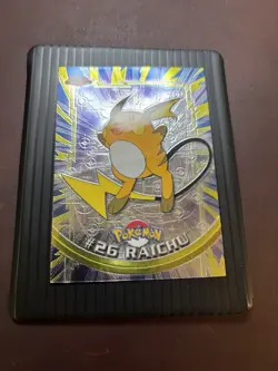 RAICHU 2000 TOPPS CHROME POKEMON TV ANIMATION EDITION DMG - Image 2