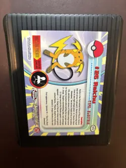 RAICHU 2000 TOPPS CHROME POKEMON TV ANIMATION EDITION DMG - Image 4