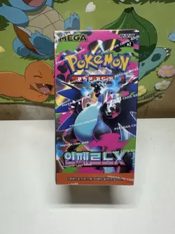 Pokemon TCG: Mega Inferno X Booster Box (Korean) 30 Packs Per Box Factory Sealed - Image 1