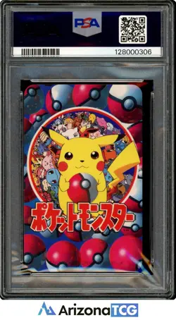 Pokemon 1998 3 Of Spades Televi-Kun Magazine Playing Card GEM MT PSA 10 - Image 2