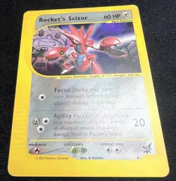 Rocket's Scizor Best of Game Promo 4 Pokemon TCG - MP/HP - Image 3