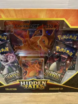 Pokemon Hidden Fates Charizard GX Collection Sealed - Image 5