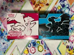 Pokemon Center Black Bolt & White Flare Elite Trainer Box (ETB SET) - Image 1