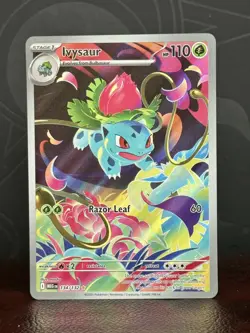Ivysaur Pokemon TCG Mega Evolutions Base MEG 134/132 Illustration Rare (MINT) - Image 1