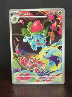 Ivysaur Pokemon TCG Mega Evolutions Base MEG 134/132 Illustration Rare (MINT) - Image 2