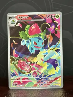 Ivysaur Pokemon TCG Mega Evolutions Base MEG 134/132 Illustration Rare (MINT) - Image 4
