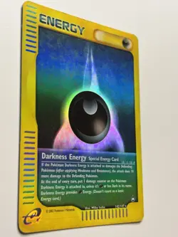 Darkness Energy 142/147 Reverse Holo Rare Aquapolis Pokemon 7528 MP - Image 3