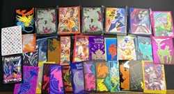 Lot Of 382 Pokemon ETB Card Sleeves 5 Sealed Packs Sun & Moon - Scarlet & Violet - Image 1