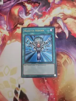 Yu-Gi-Oh Monster Reborn LOB-EN118 Ultra Rare 25th Anniversary Edition - Image 1