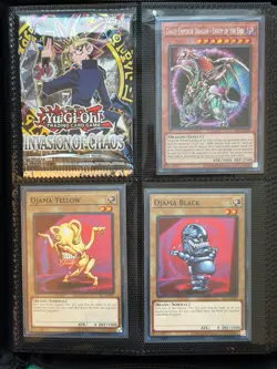 IOC 25th Anniversary COMPLETE Set Invasion of Chaos BINDER Yugioh - Image 1