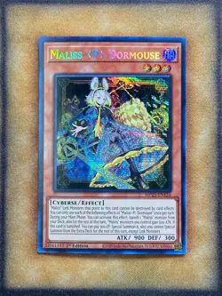 Yugioh Maliss P Dormouse MP25-EN124 Secret Rare 1st Ed NM - Image 1