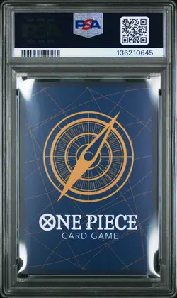 2025 ONE PIECE JPN OP13-CARRYING ON HIS WILL 3RD ANV-SILVER #004 SHANKS PSA 9 - Image 2